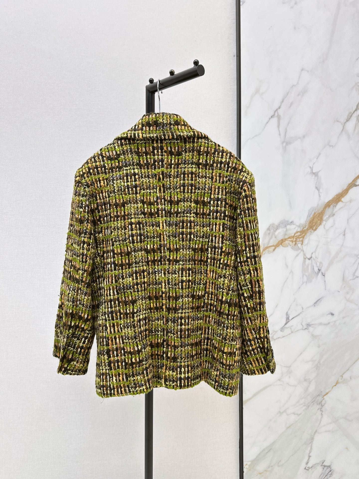 Yves Saint Laurent/26 Fall/Winter Latest High-End Wool Tweed Blazer