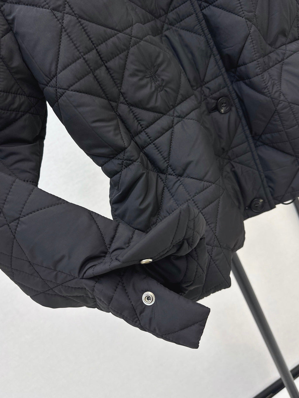 Dior / 26 Fall-Winter Latest Drawstring Waist Rattan Check Cotton Jacket