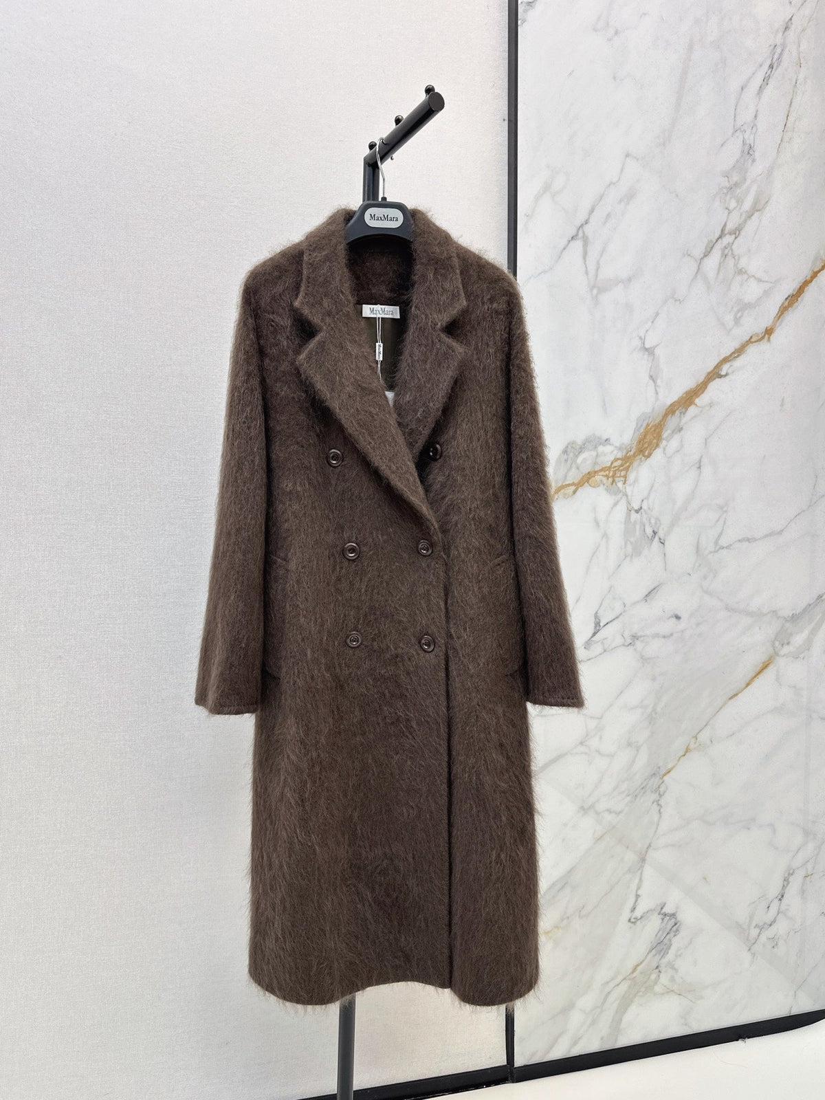 Max Mara/26 Fall and Winter Latest Minimalist Premium Long Coat
