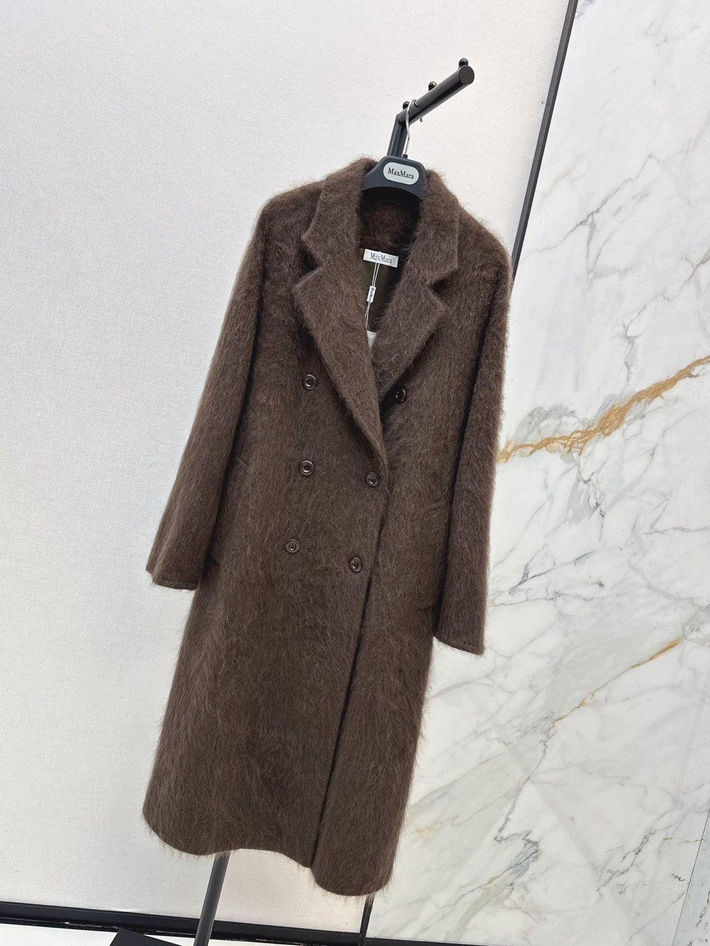 Max Mara/26 Fall and Winter Latest Minimalist Premium Long Coat