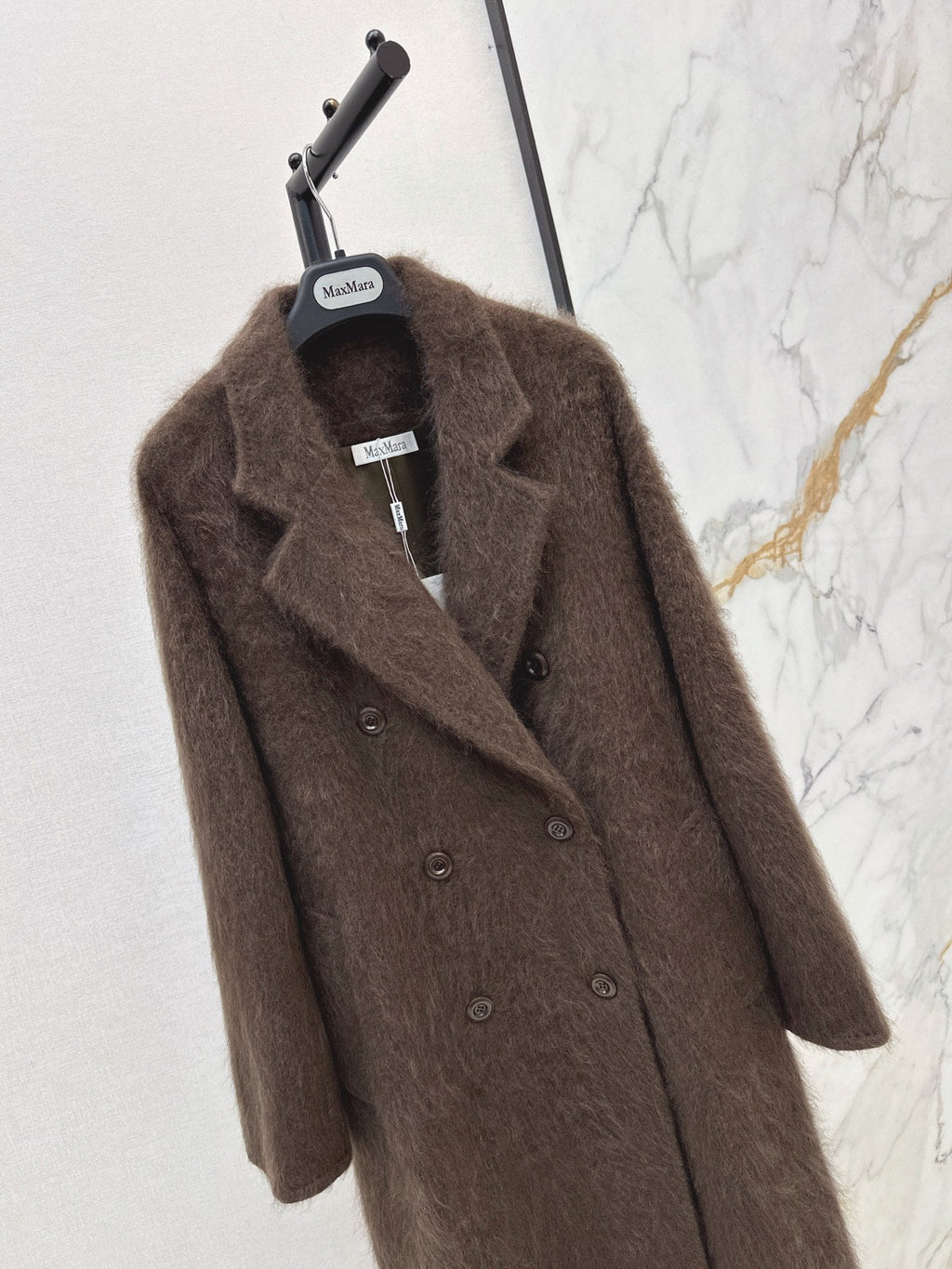 Max Mara/26 Fall and Winter Latest Minimalist Premium Long Coat