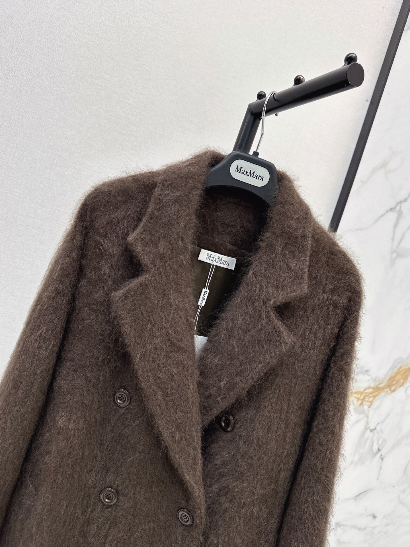 Max Mara/26 Fall and Winter Latest Minimalist Premium Long Coat