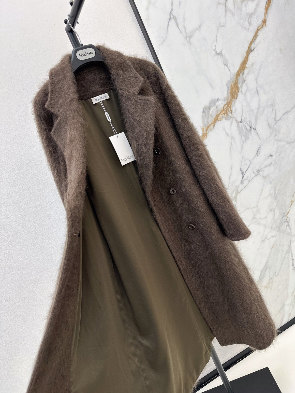 Max Mara/26 Fall and Winter Latest Minimalist Premium Long Coat