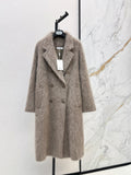 Max Mara/26 Fall and Winter Latest Minimalist Premium Long Coat