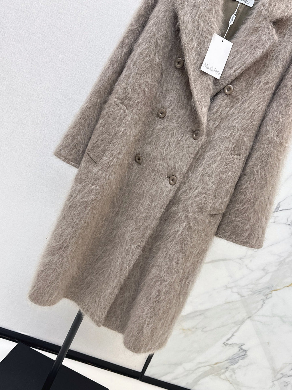 Max Mara/26 Fall and Winter Latest Minimalist Premium Long Coat