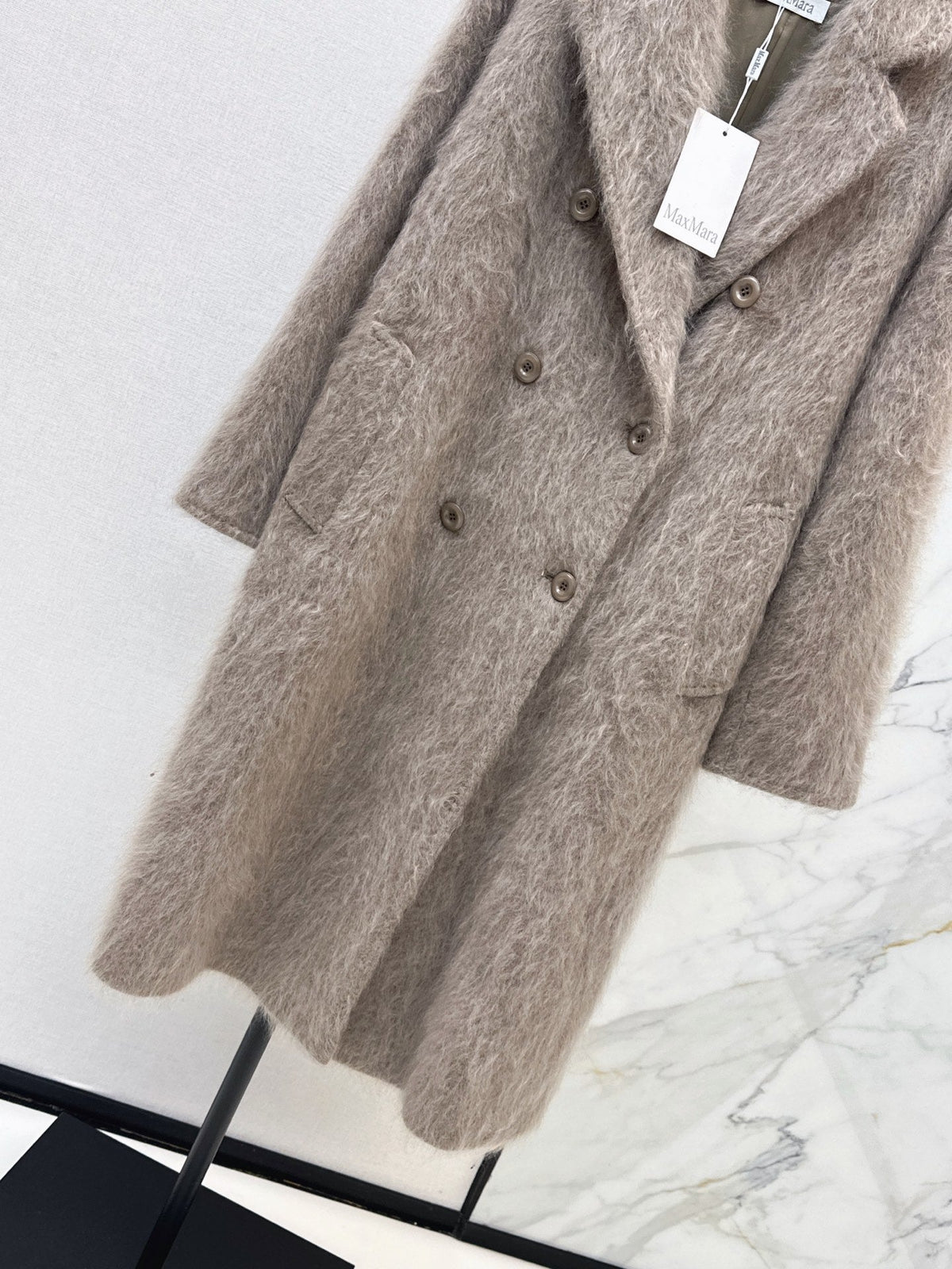 Max Mara/26 Fall and Winter Latest Minimalist Premium Long Coat