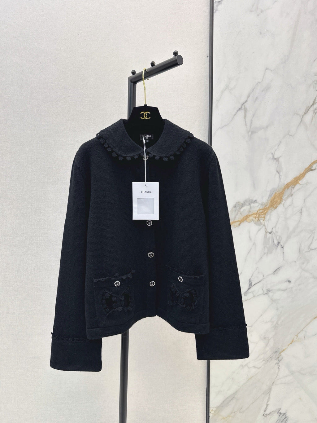 Chanel/26 Fall-Winter Latest Doll Collar Cardigan