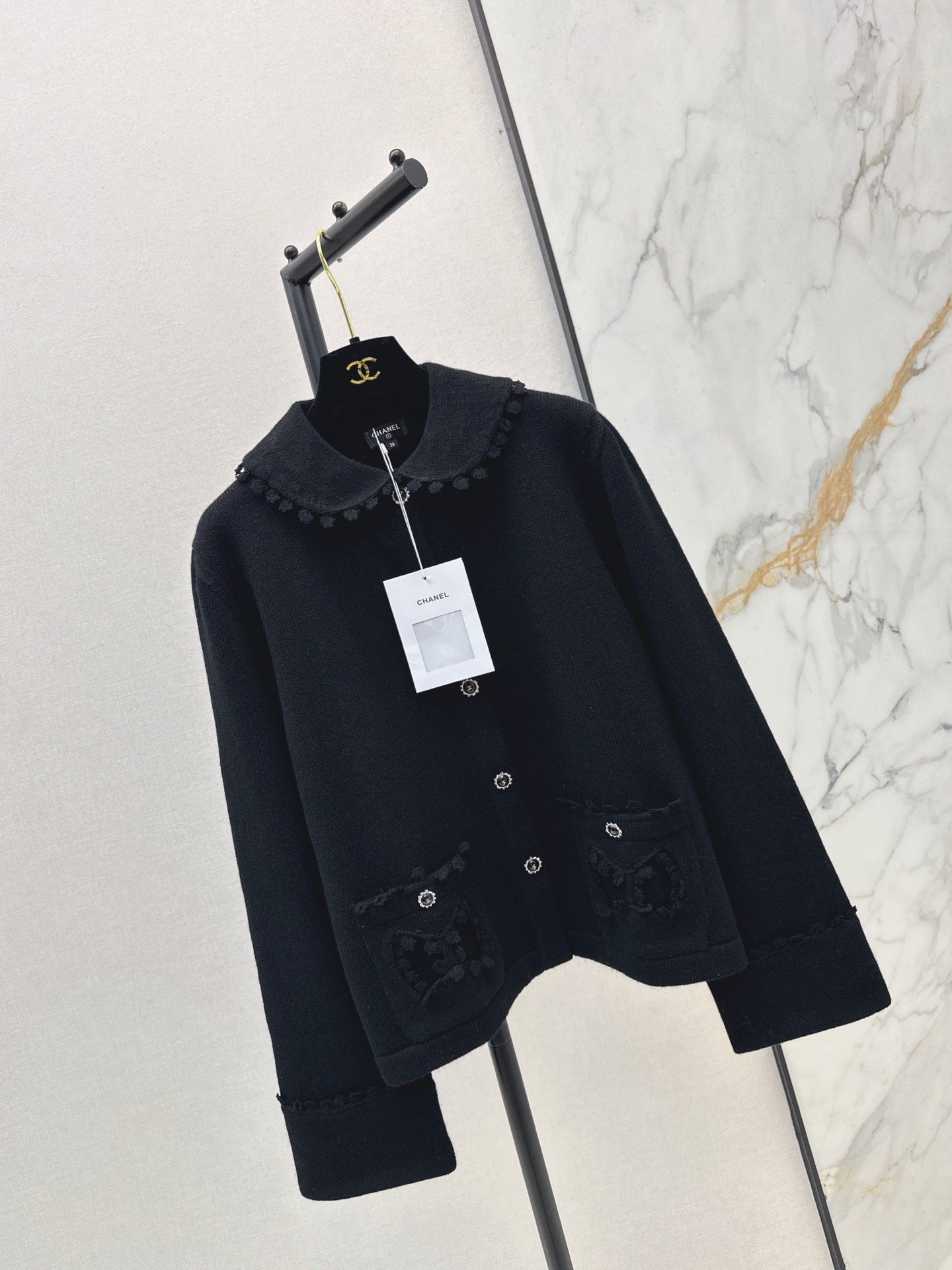 Chanel/26 Fall-Winter Latest Doll Collar Cardigan