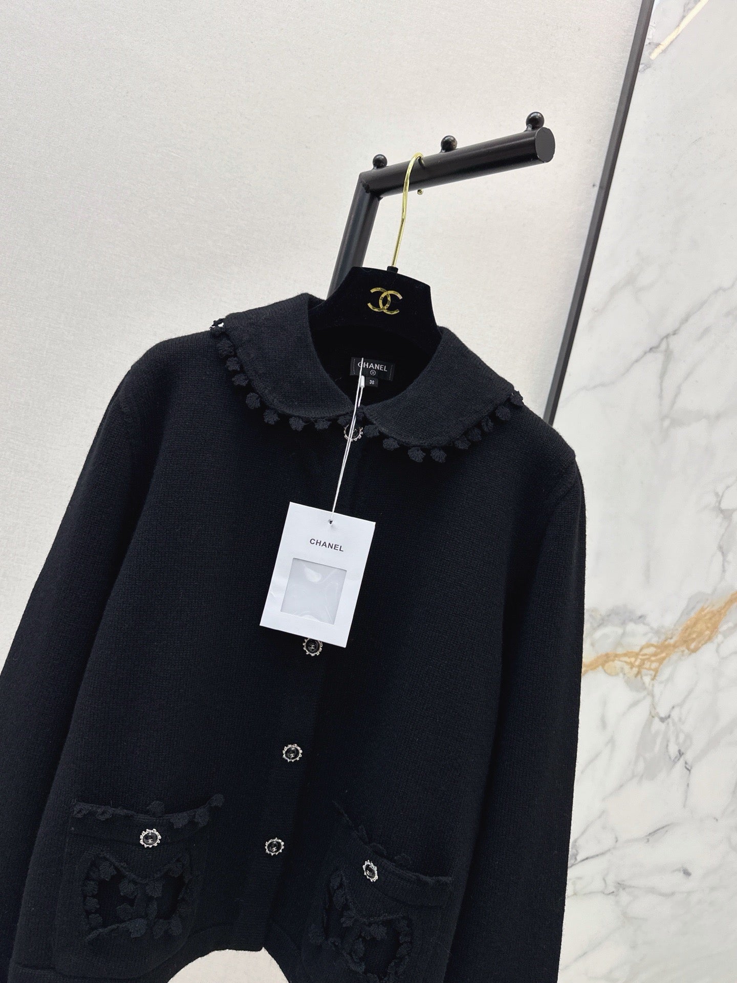 Chanel/26 Fall-Winter Latest Doll Collar Cardigan
