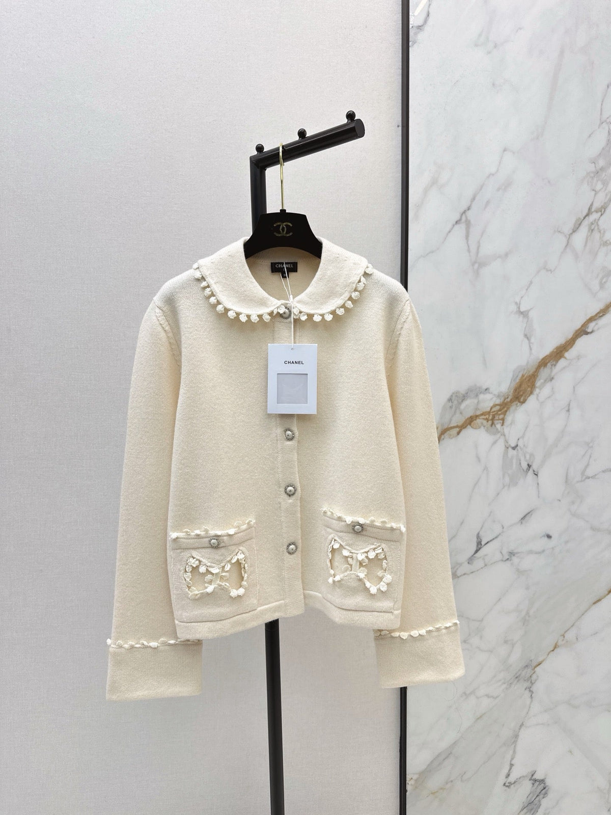 Chanel/26 Fall-Winter Latest Doll Collar Cardigan