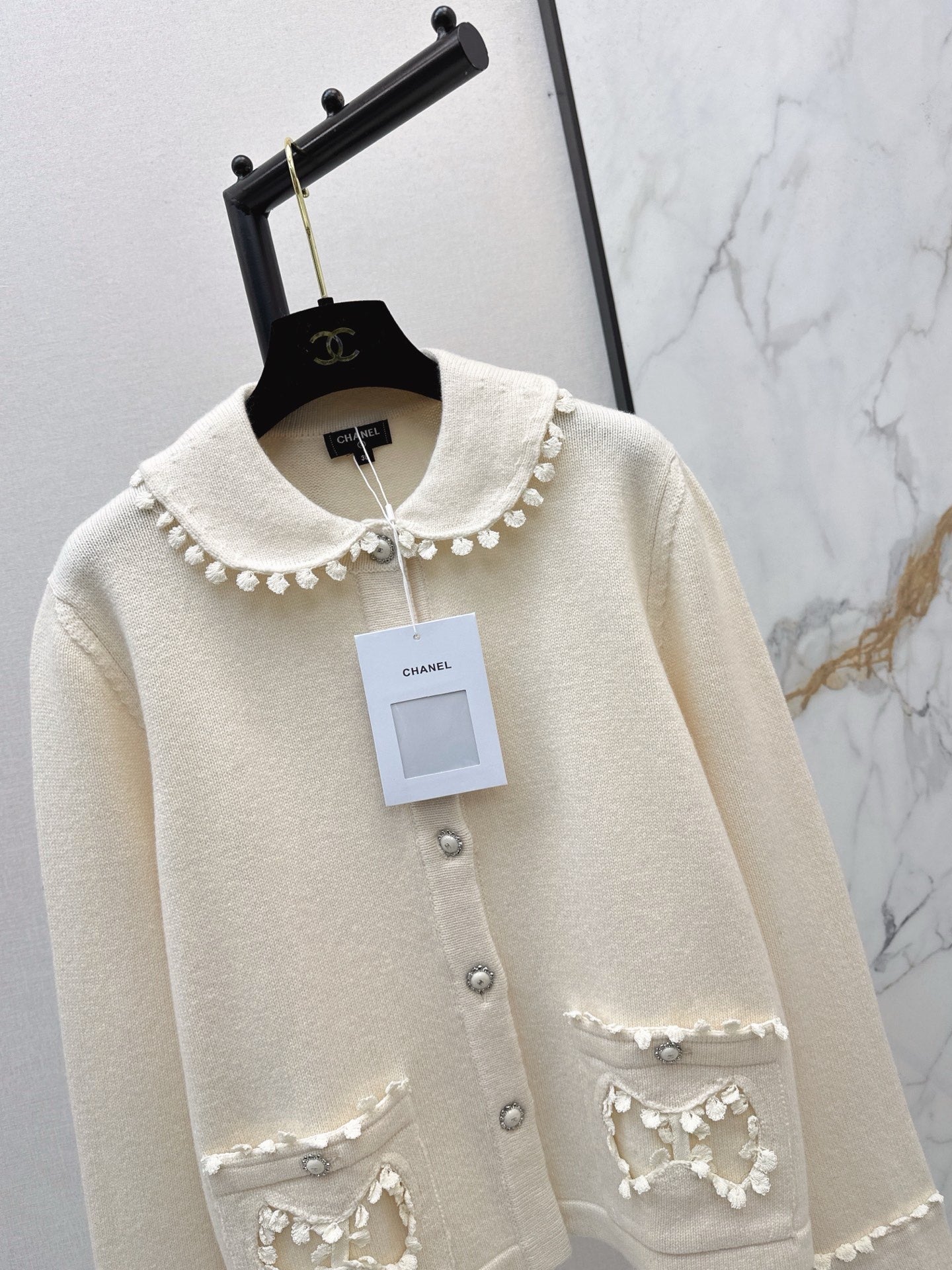 Chanel/26 Fall-Winter Latest Doll Collar Cardigan