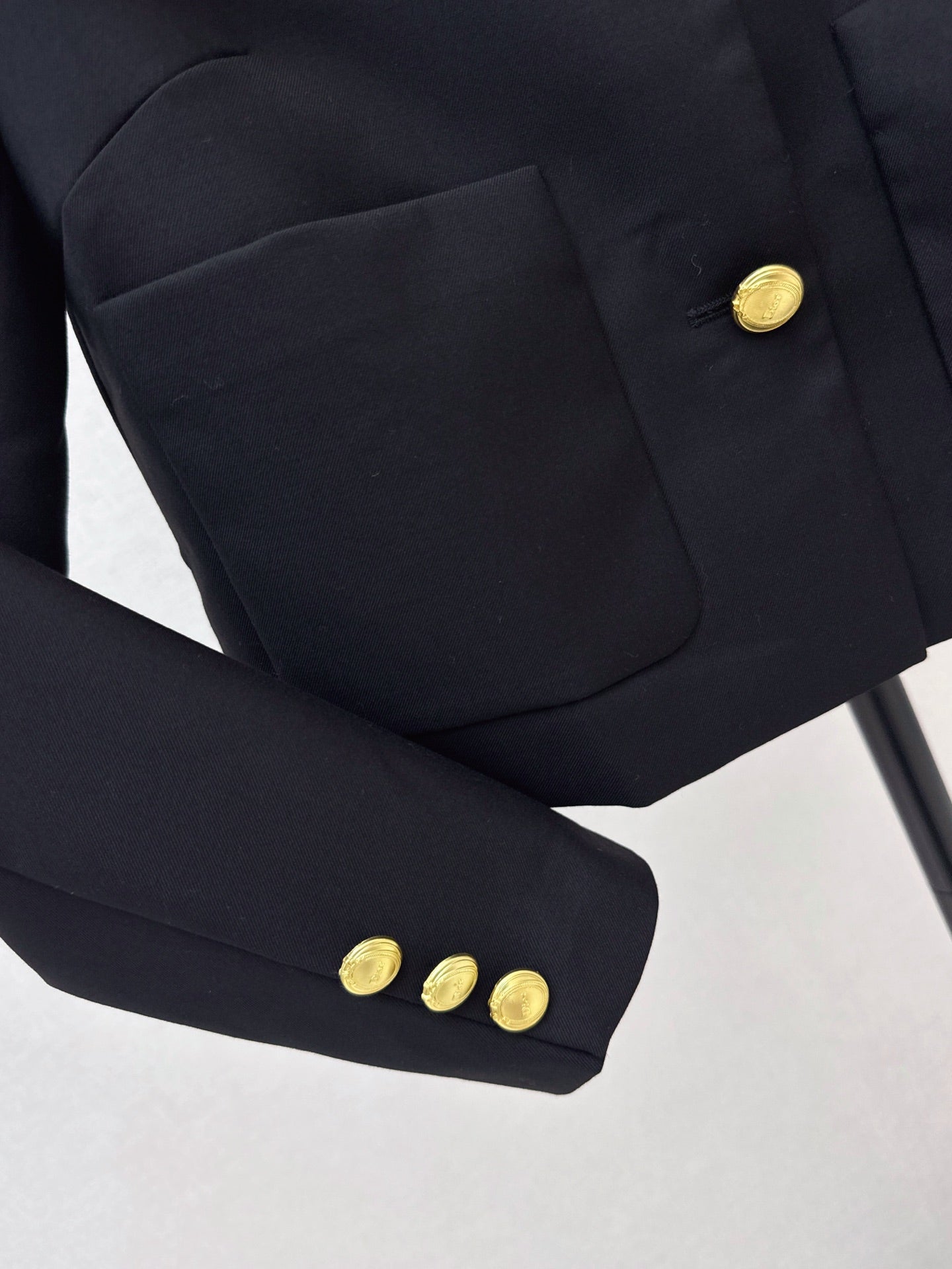Dior / 26 Fall-Winter Latest Youthful Navy-Style Short Jacket with Turn-Down Collar