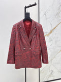 26 Fall/Winter Latest Double-Breasted Simple and Stylish Suit Jacket