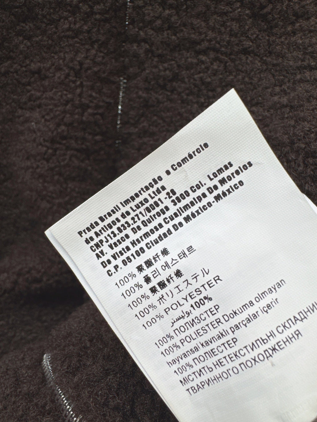 MiuMiu/26 Fall-Winter Latest Eco-Friendly Faux Shearling Jacket
