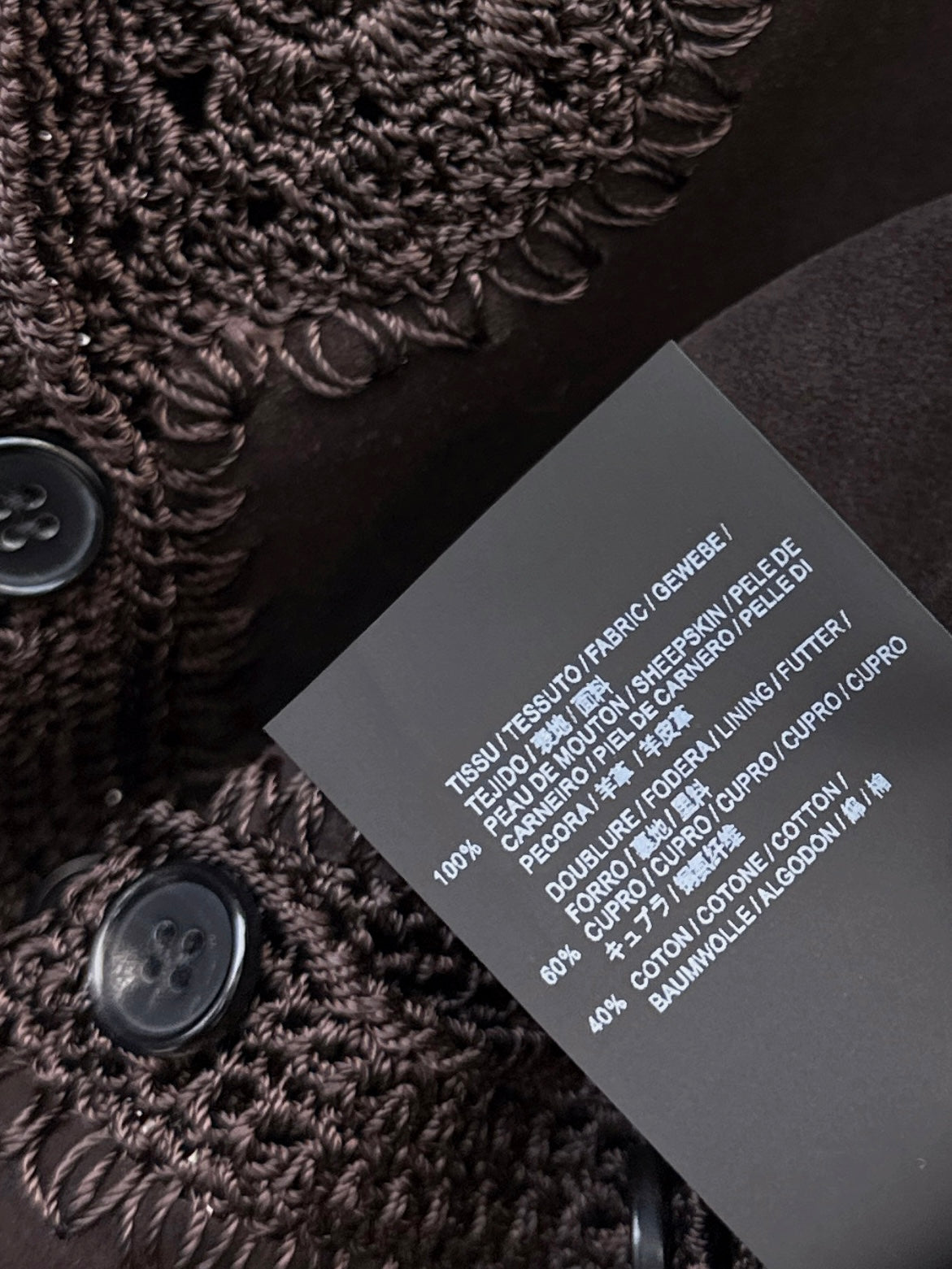 26 Fall/Winter New Hollow Patchwork Suede Sheepskin Vest