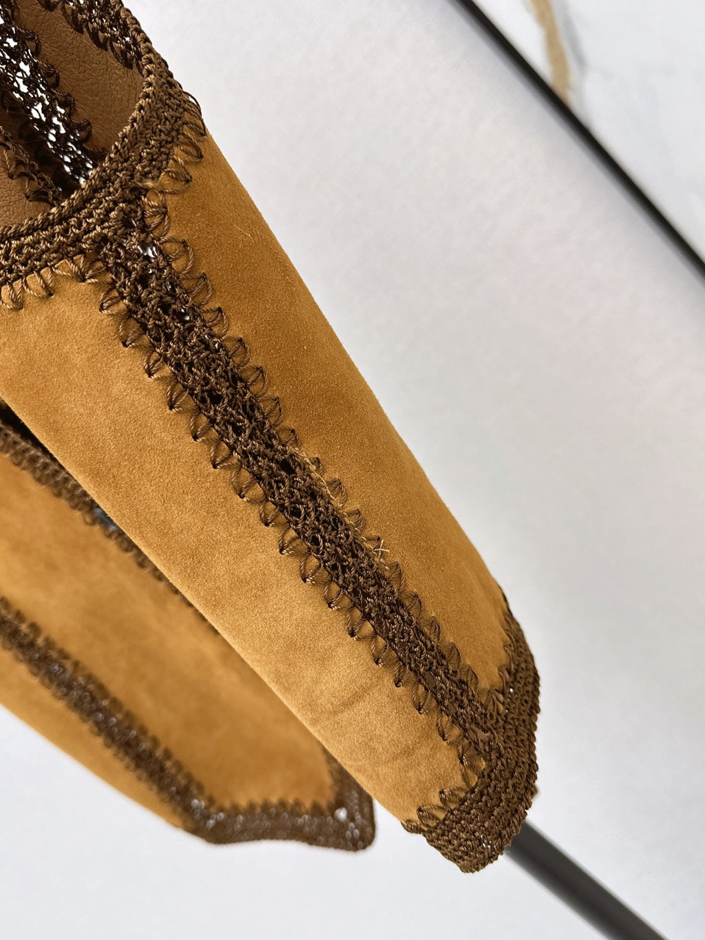 26 Fall/Winter New Hollow Patchwork Suede Sheepskin Vest