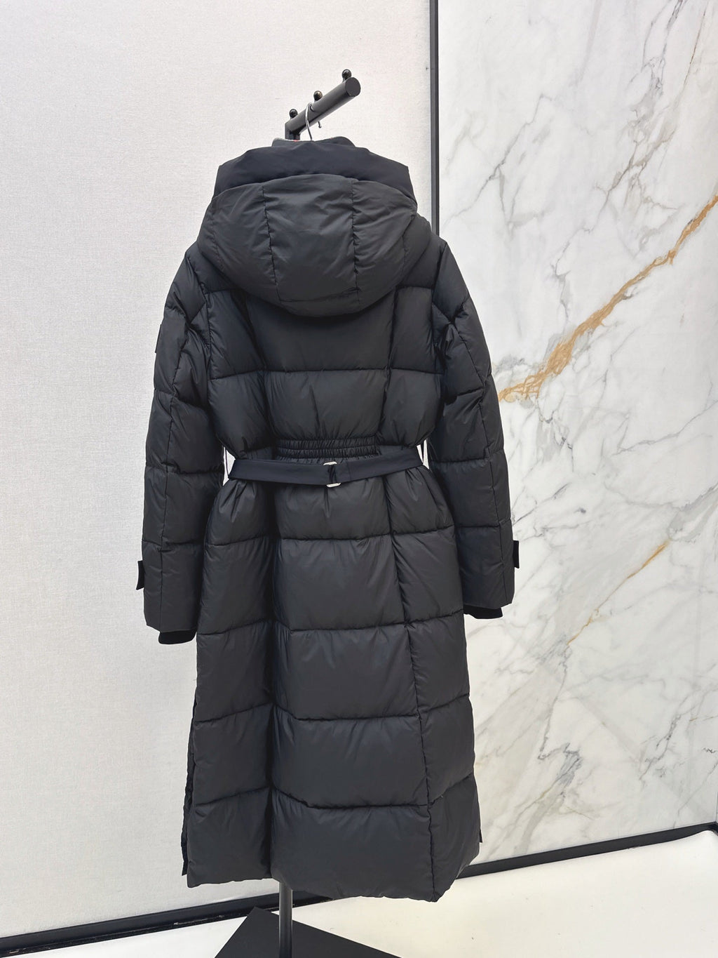 26 Fall/Winter New Long Hooded Down Jacket
