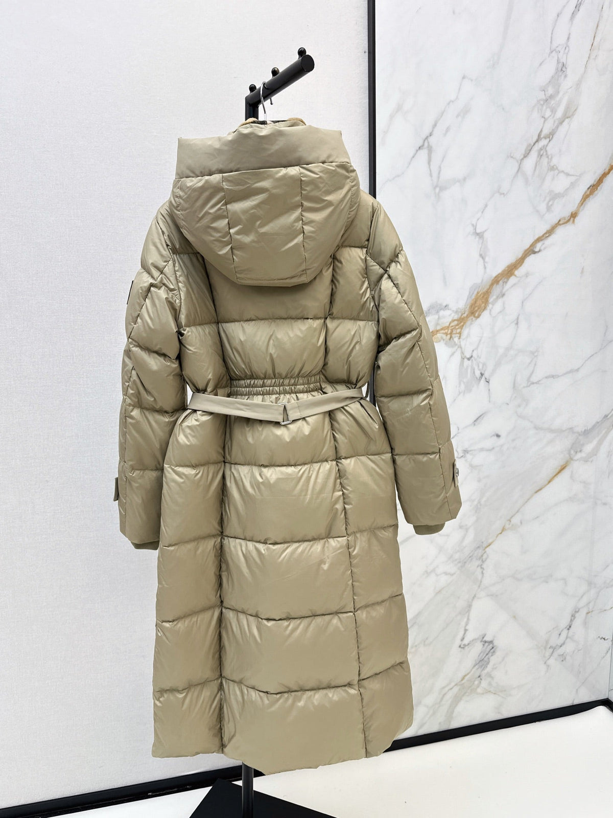26 Fall/Winter New Long Hooded Down Jacket