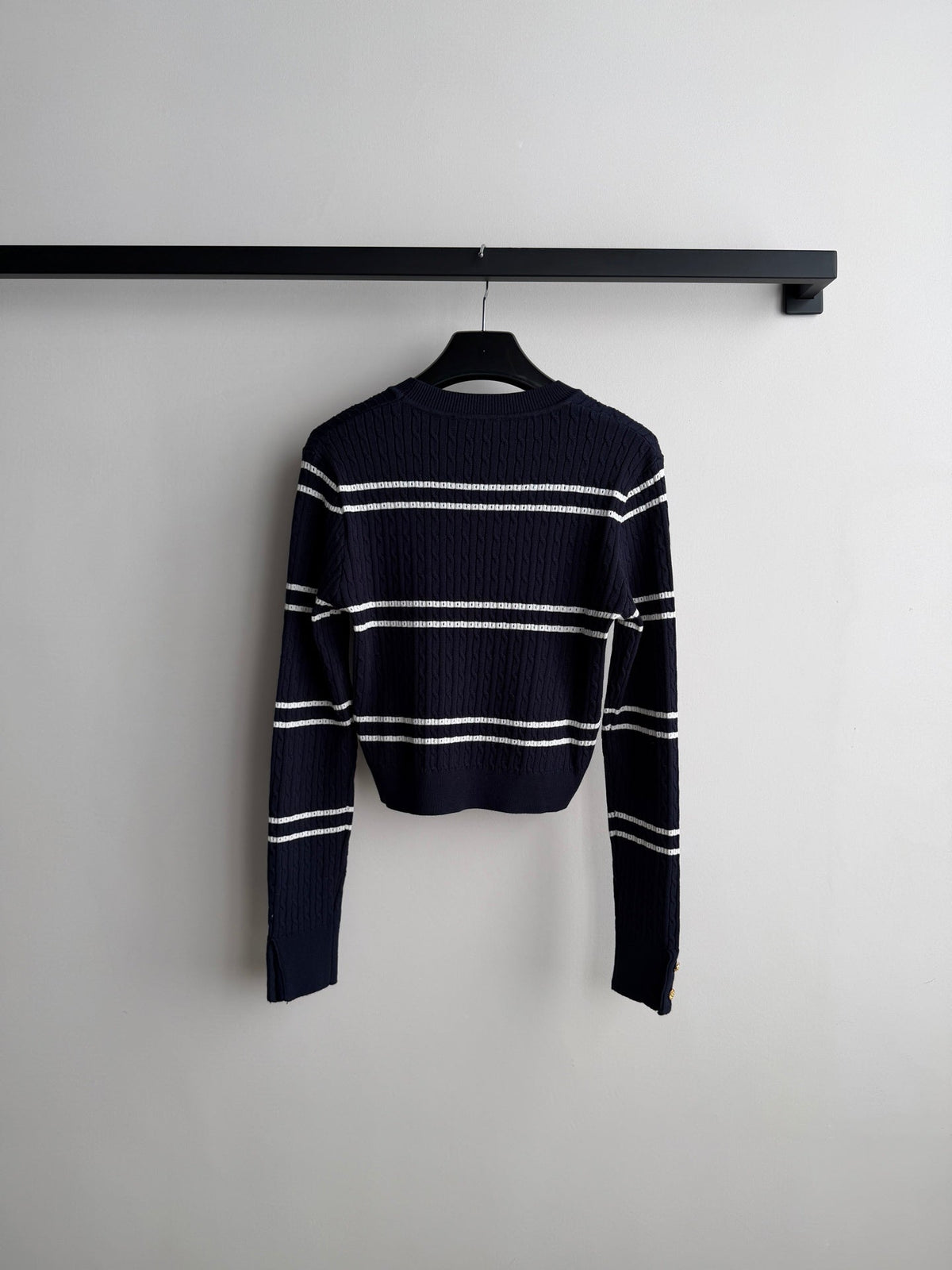 26 Autumn Drought New Wool-Blend Long-Sleeve Top