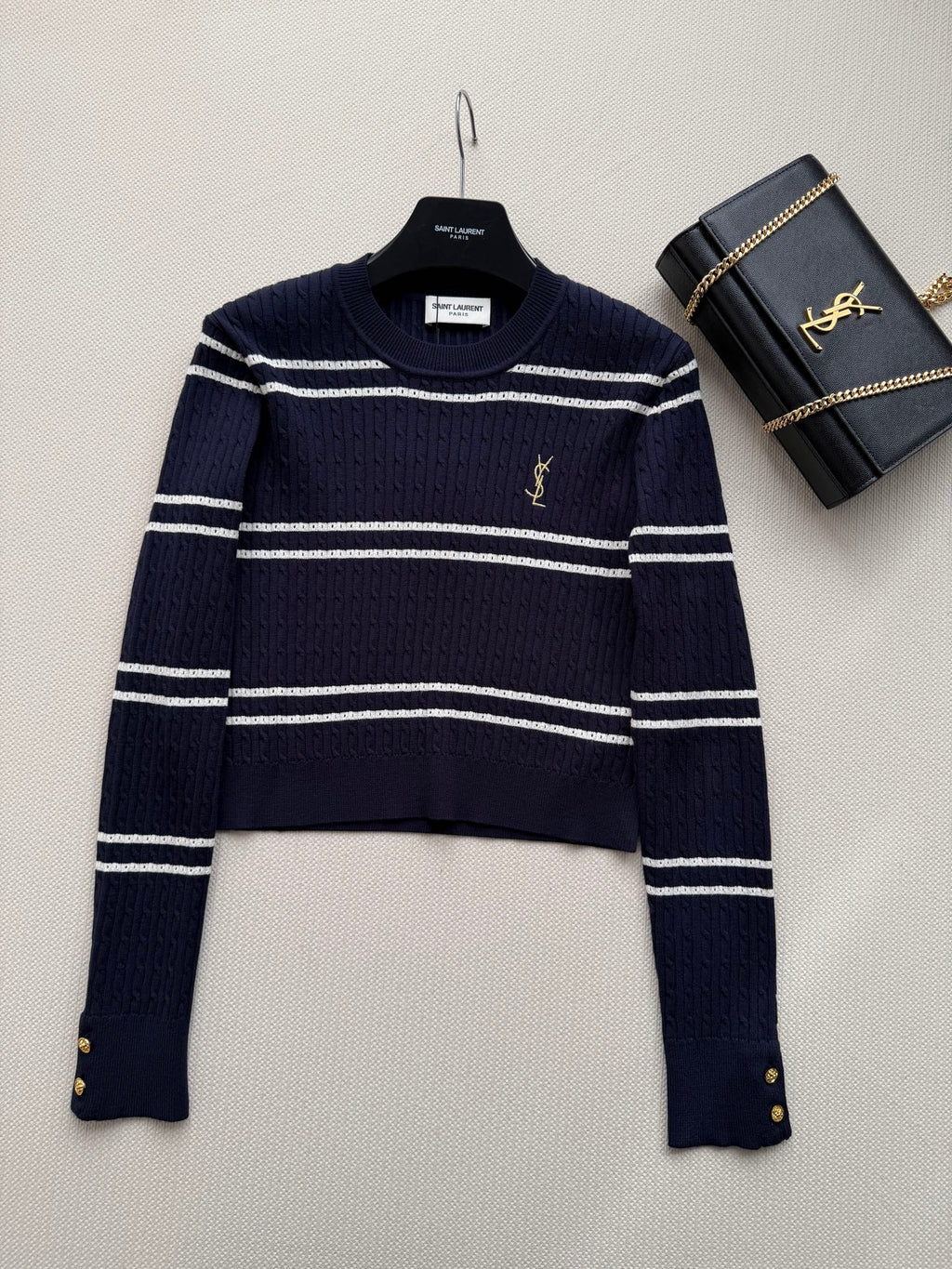 26 Autumn Drought New Wool-Blend Long-Sleeve Top