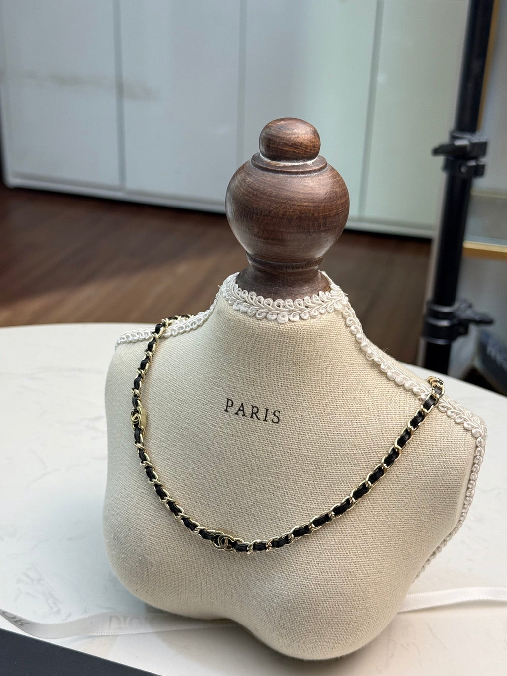 26  Vintage Leather Necklace