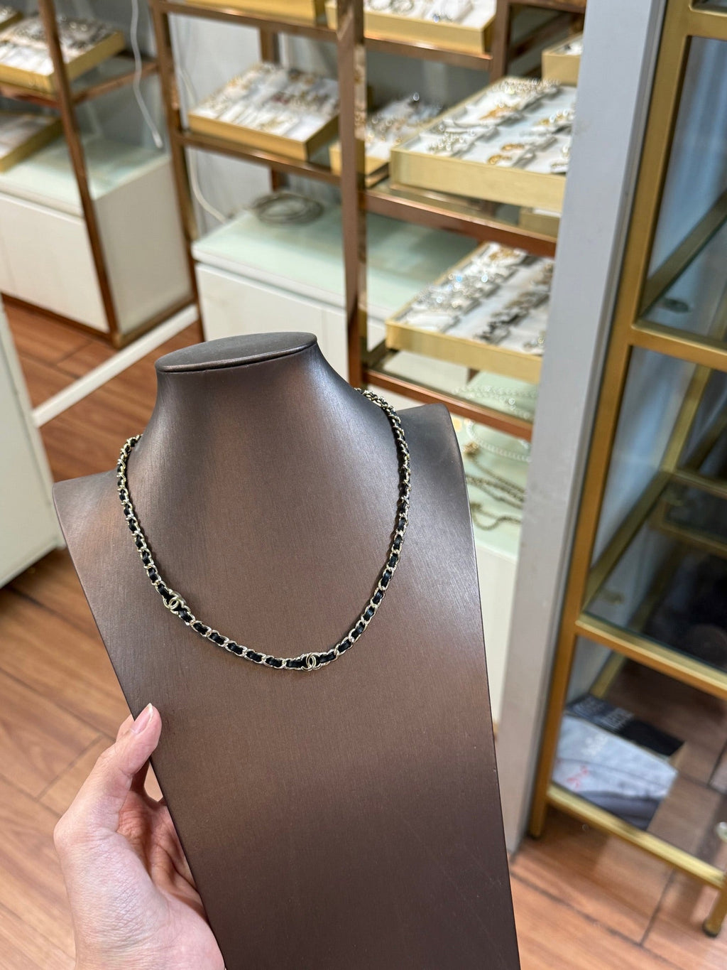 26  Vintage Leather Necklace