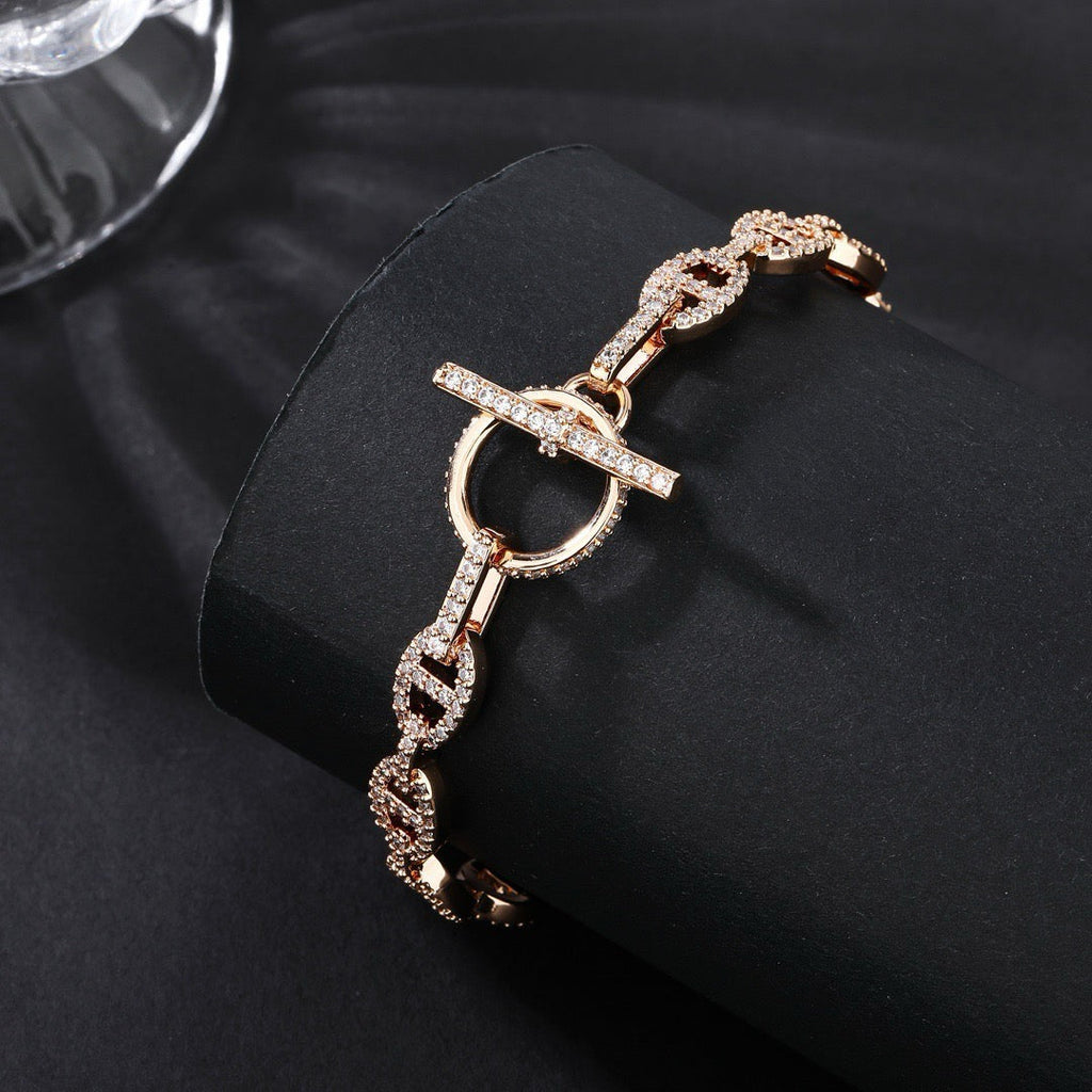 26 New Pig Nose Bracelet