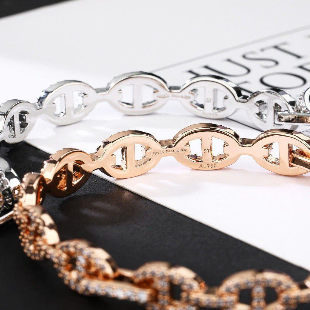 26 New Pig Nose Bracelet