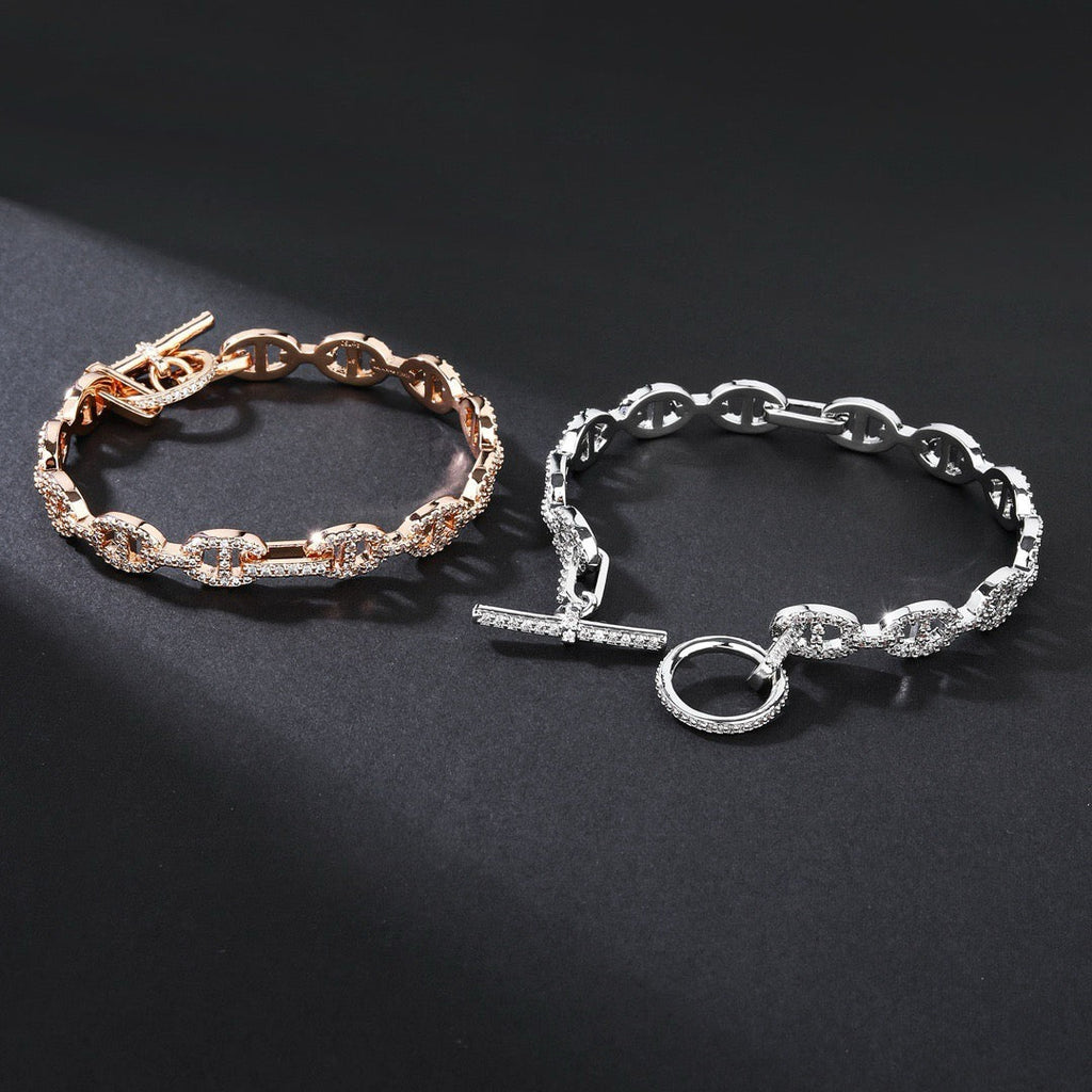 26 New Pig Nose Bracelet