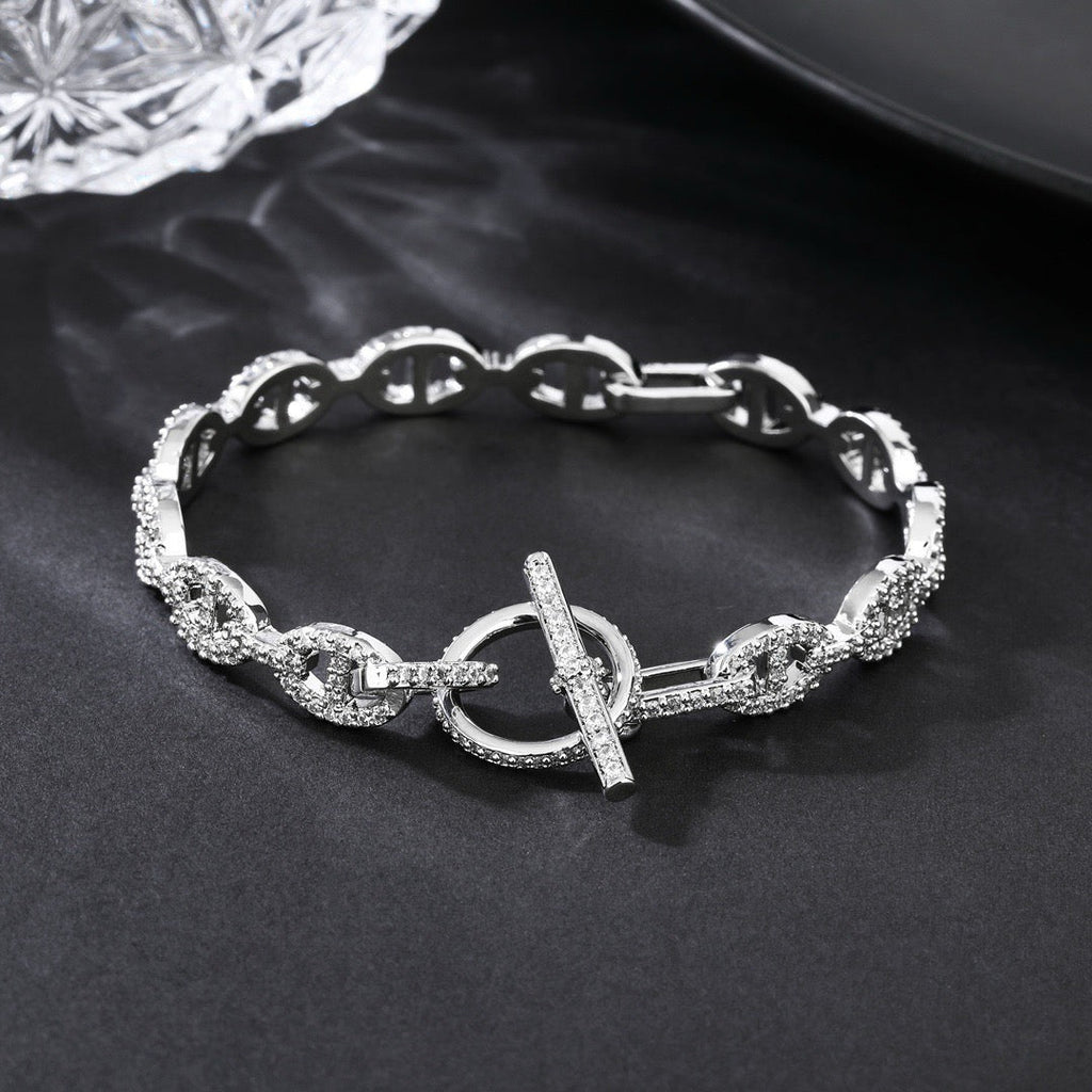 26 New Pig Nose Bracelet
