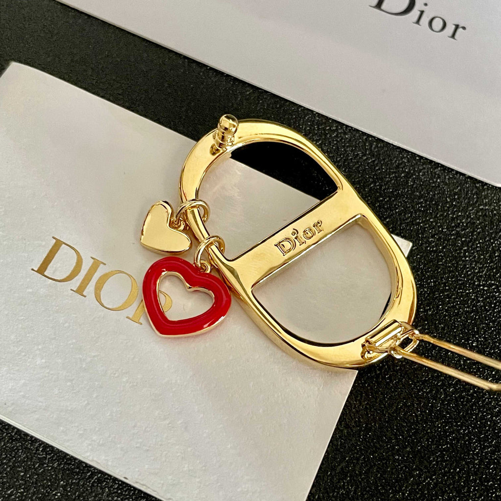 26 New Letter Heart Retro Hair Clip