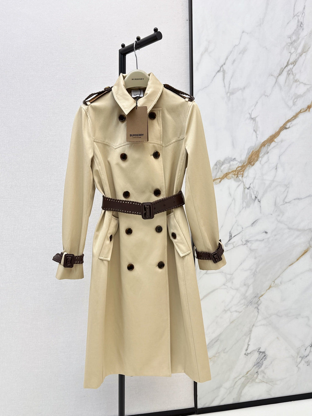 26 Autumn/Winter Latest Classic Double-Breasted Long Trench Coat