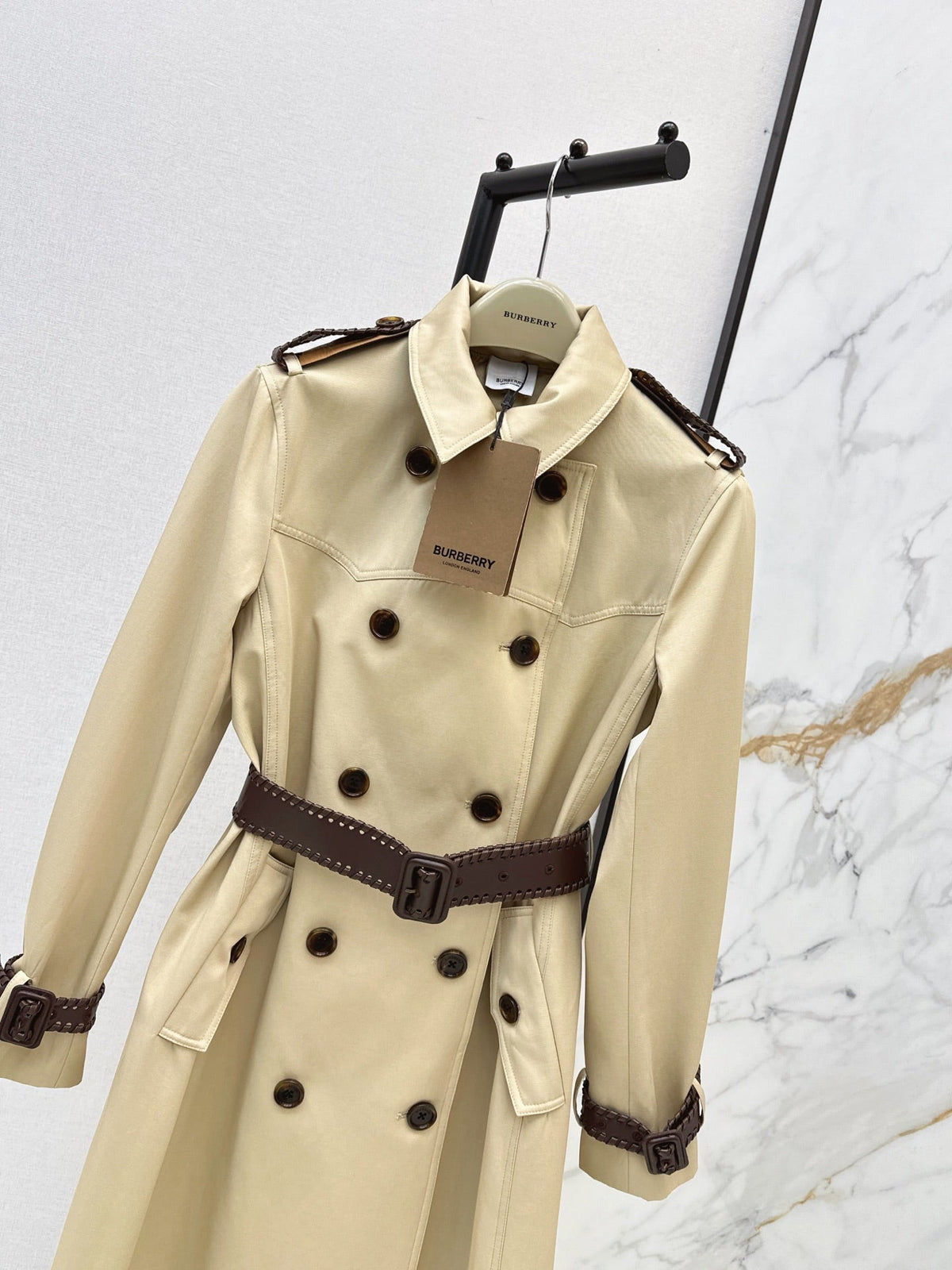 26 Autumn/Winter Latest Classic Double-Breasted Long Trench Coat