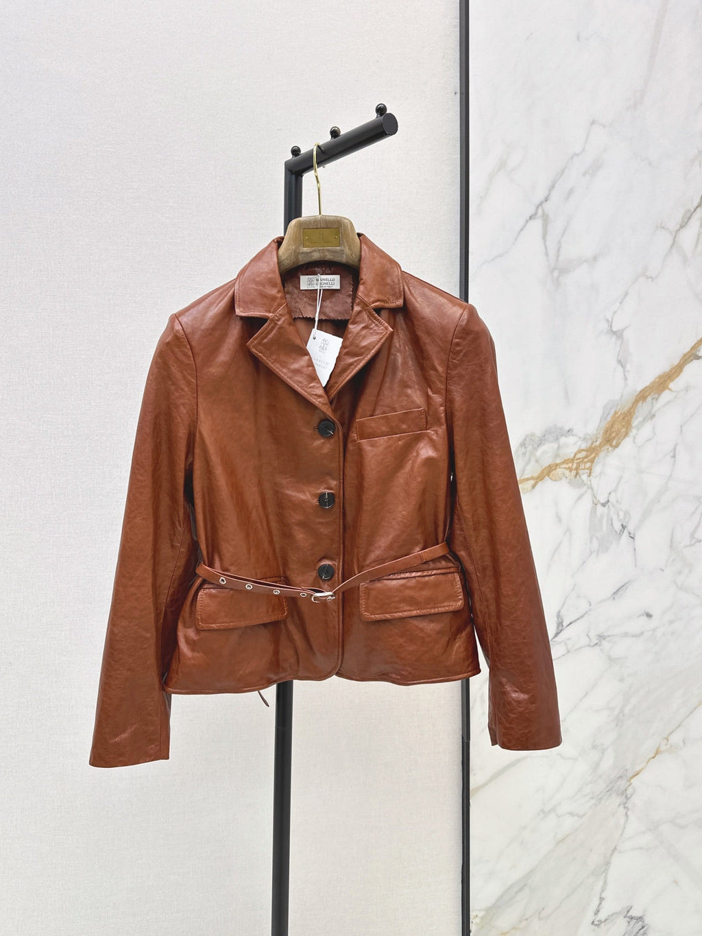 26 Early Autumn New Hunter-Style Waist-Cinching Jacket