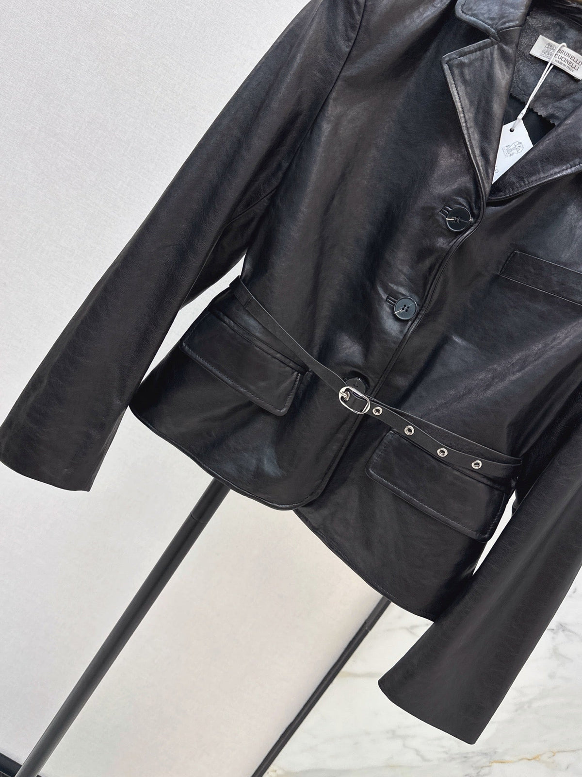 26 Early Autumn New Hunter-Style Waist-Cinching Jacket