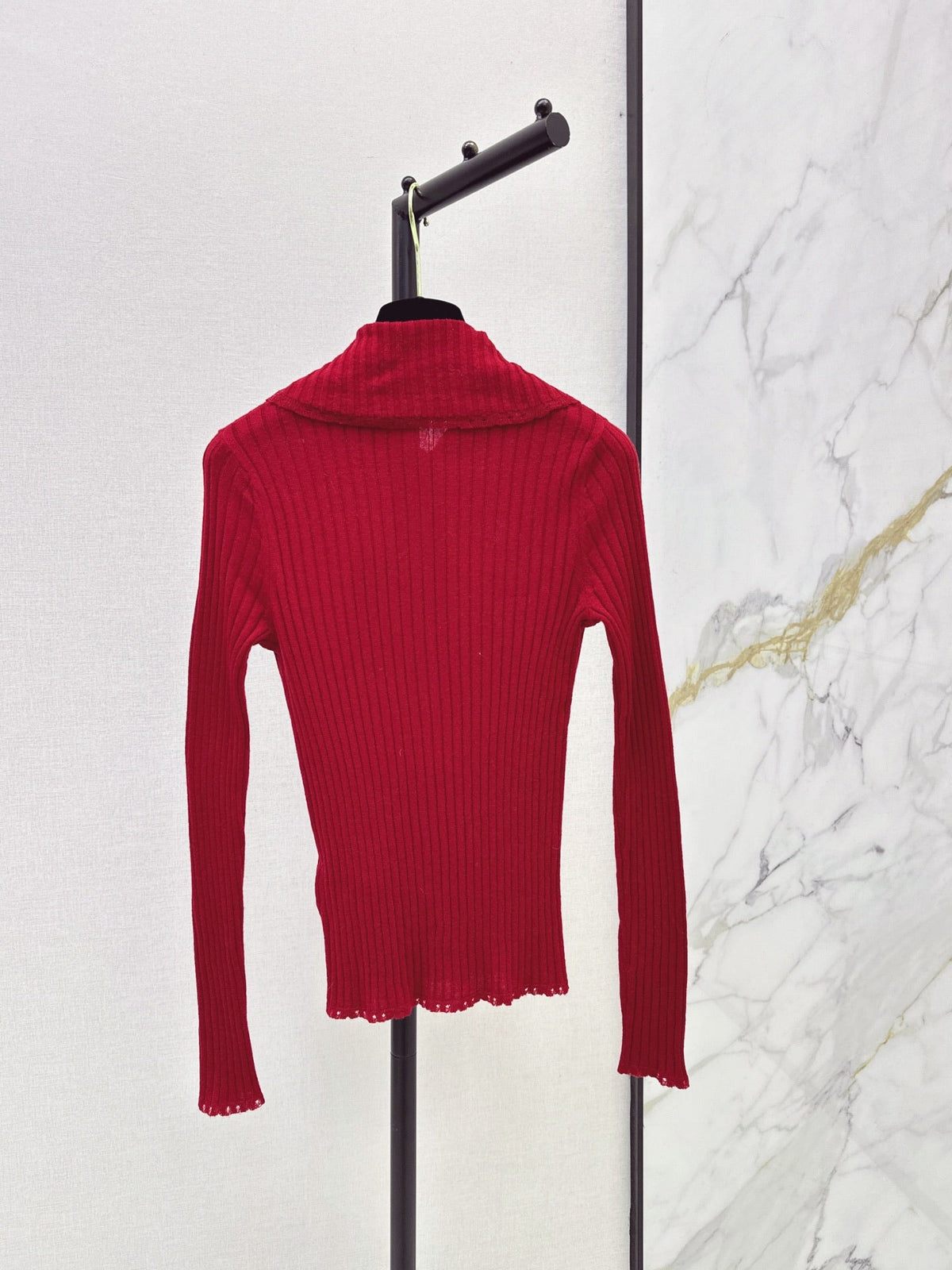 26 Fall/Winter Latest Knit Polo Long-Sleeve Base Shirt
