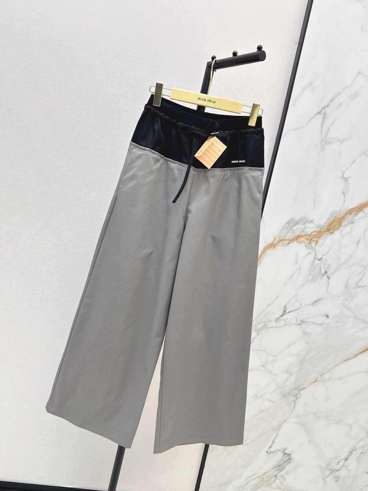 26 Fall/Winter Latest Patchwork Straight Wide-Leg Pants