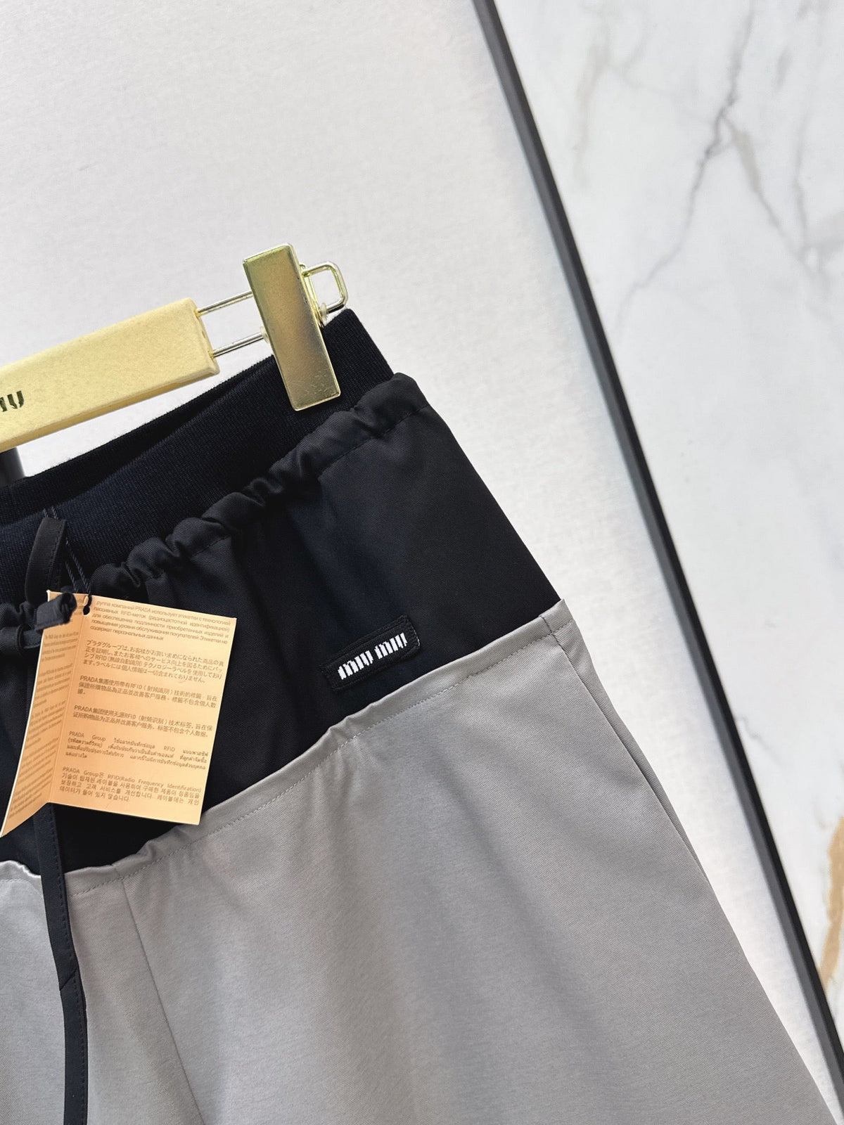 26 Fall/Winter Latest Patchwork Straight Wide-Leg Pants