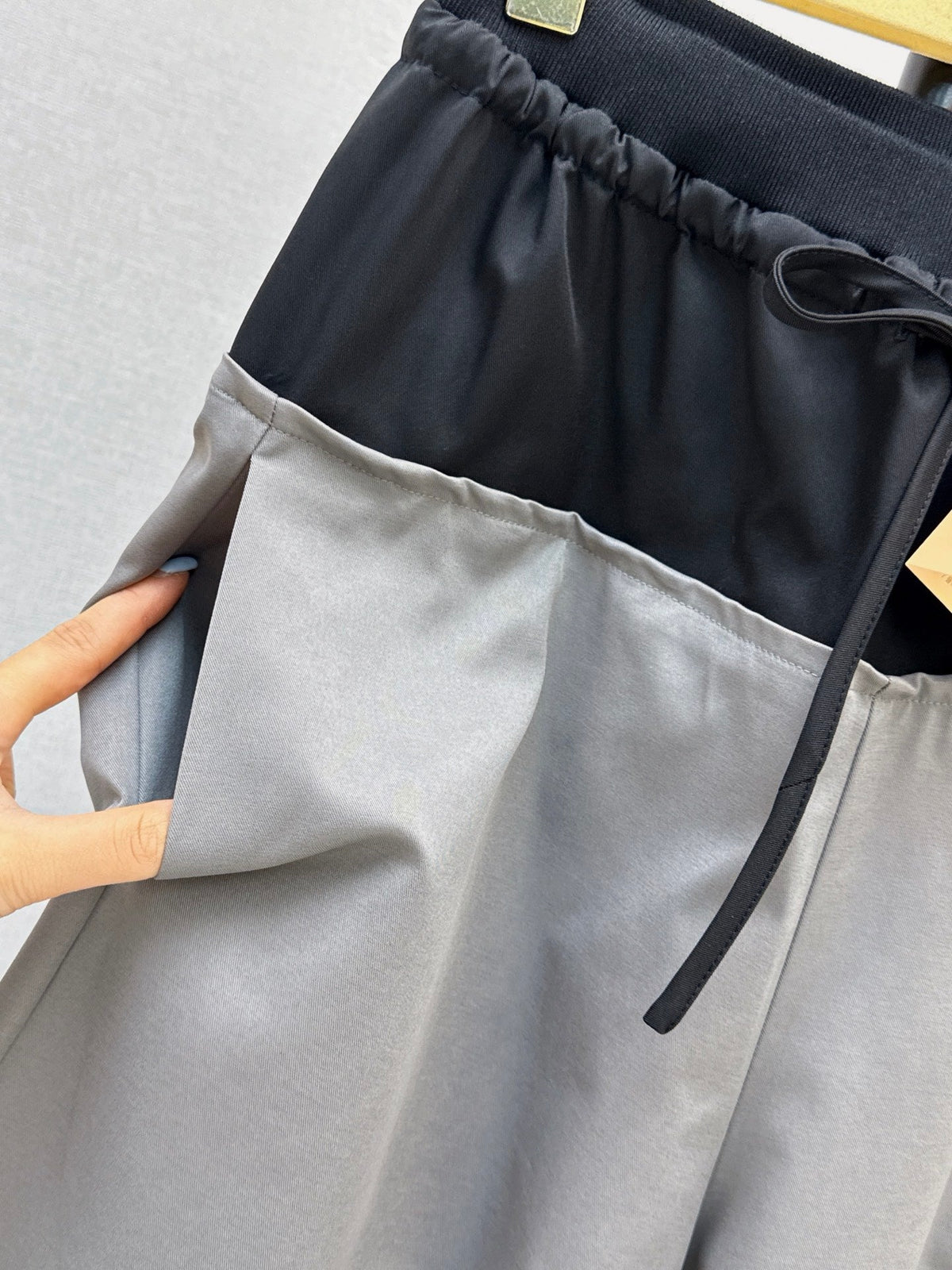 26 Fall/Winter Latest Patchwork Straight Wide-Leg Pants