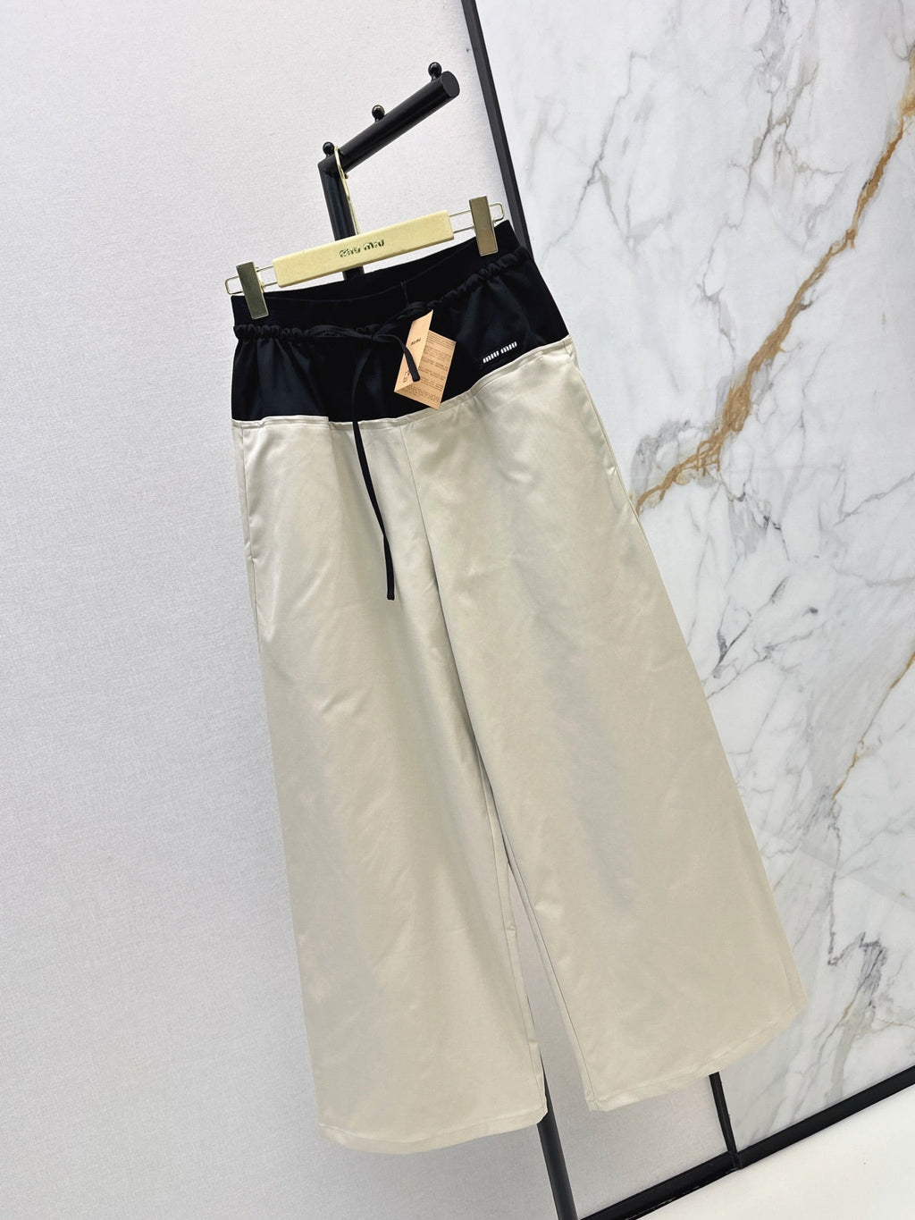 26 Fall/Winter Latest Patchwork Straight Wide-Leg Pants