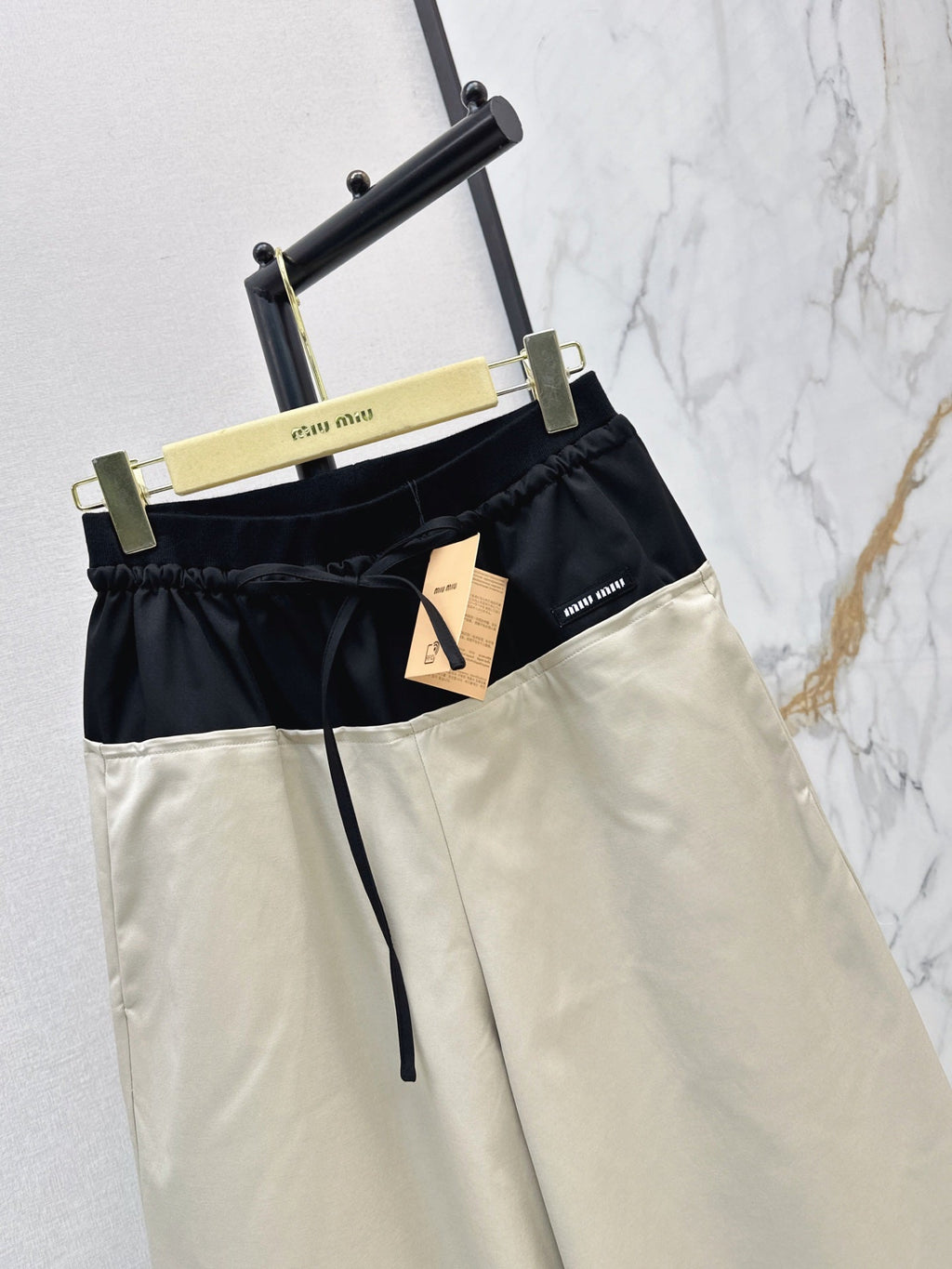 26 Fall/Winter Latest Patchwork Straight Wide-Leg Pants