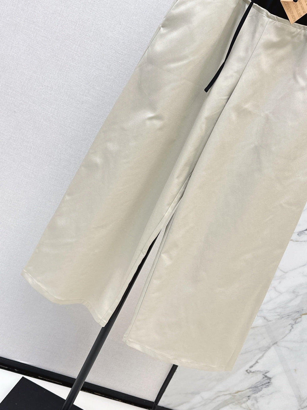 26 Fall/Winter Latest Patchwork Straight Wide-Leg Pants