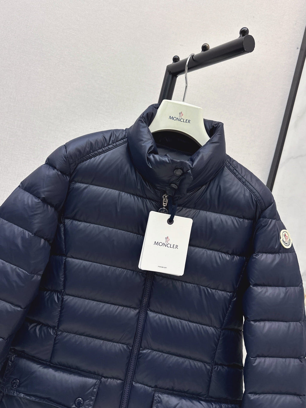 26Latest Autumn/Winter Mid-Length Stand-Collar Down Coat