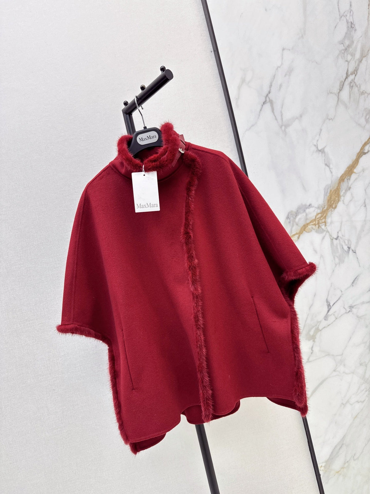 26 Fall/Winter Latest Birthday Holiday Edition Double-Sided Wool Cape Shawl Coat