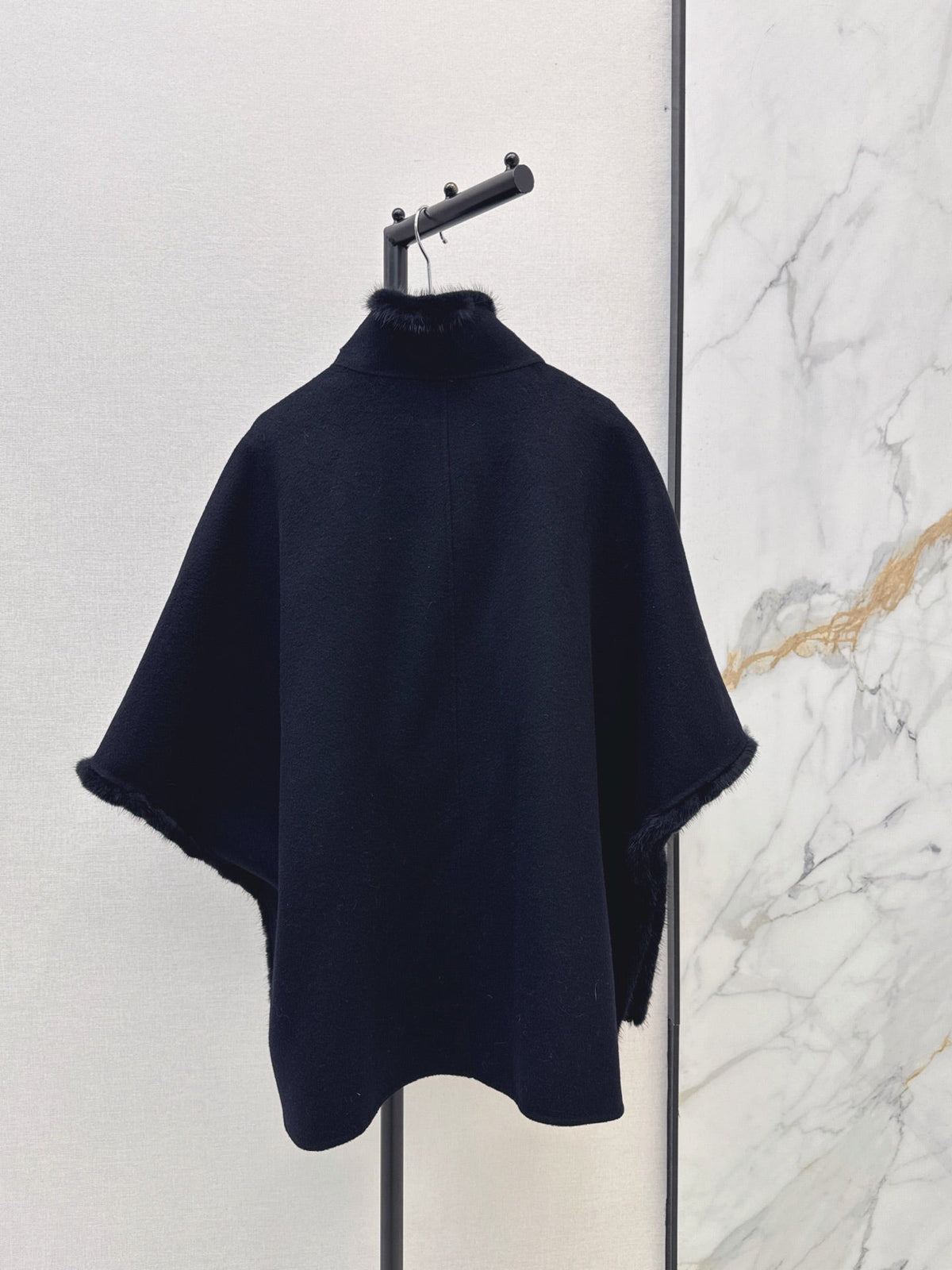 26 Fall/Winter Latest Birthday Holiday Edition Double-Sided Wool Cape Shawl Coat