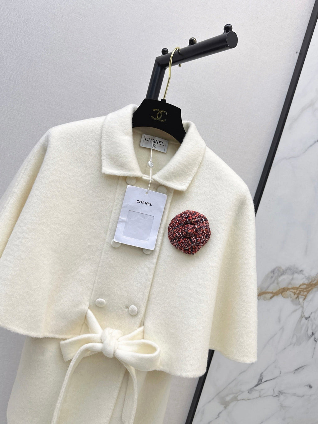 26Latest Autumn/Winter Double-Faced Wool-Blend Cropped Cape Coat