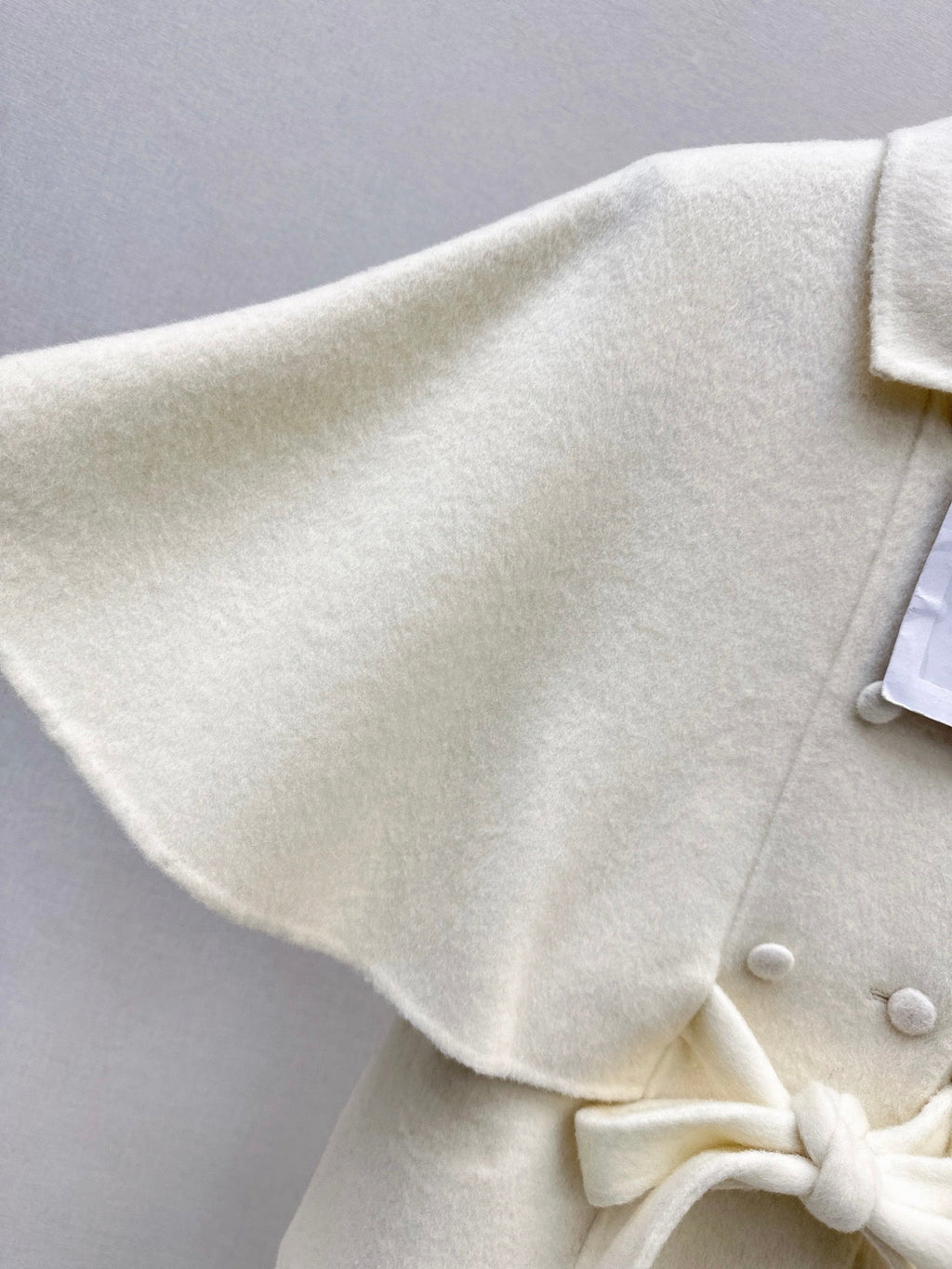 26Latest Autumn/Winter Double-Faced Wool-Blend Cropped Cape Coat