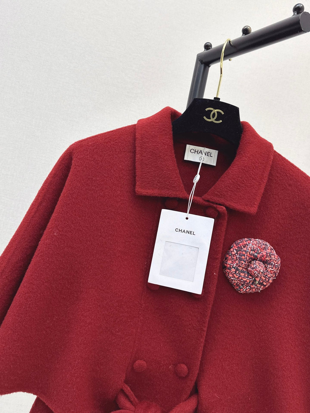 26Latest Autumn/Winter Double-Faced Wool-Blend Cropped Cape Coat