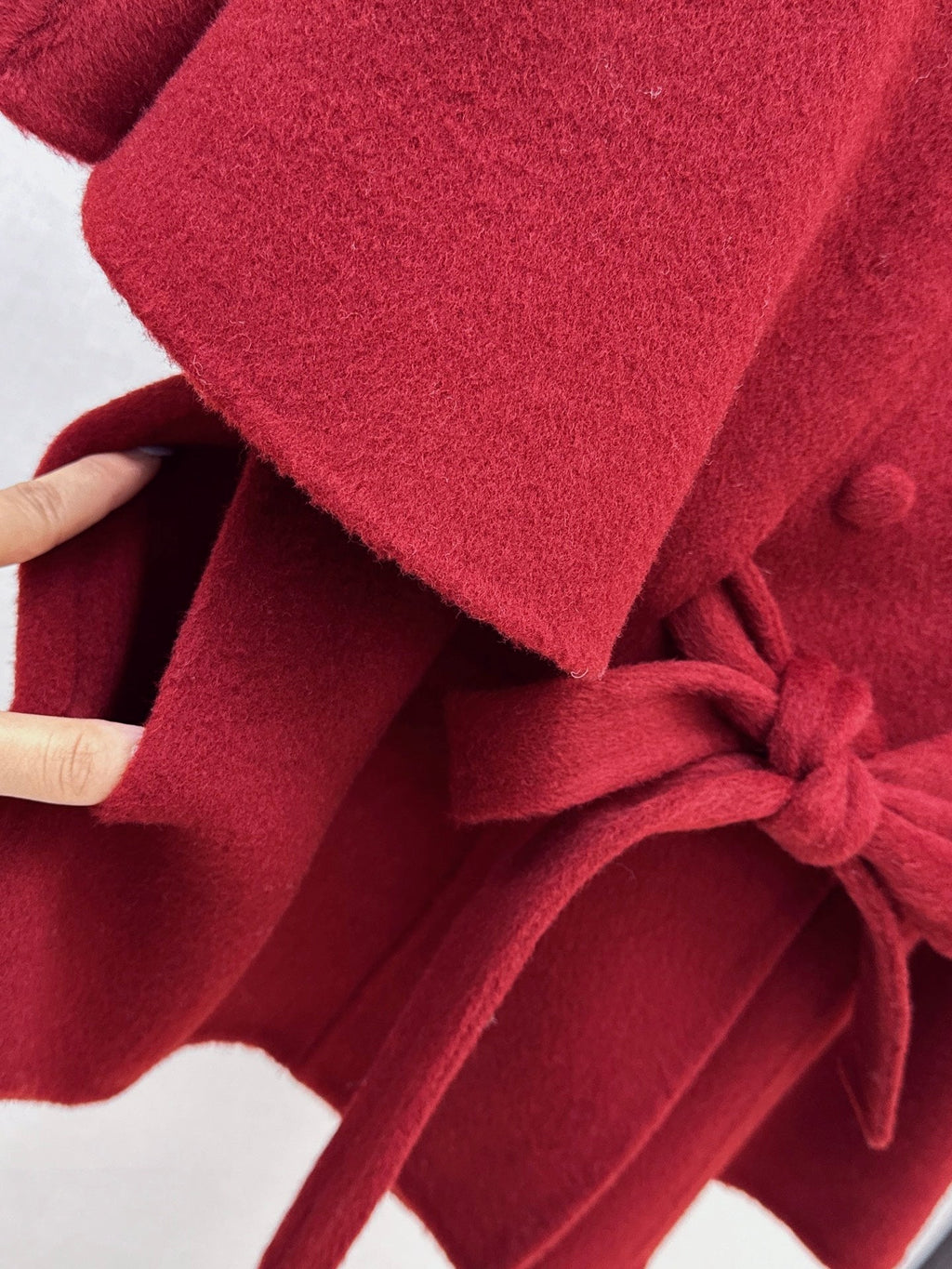 26Latest Autumn/Winter Double-Faced Wool-Blend Cropped Cape Coat