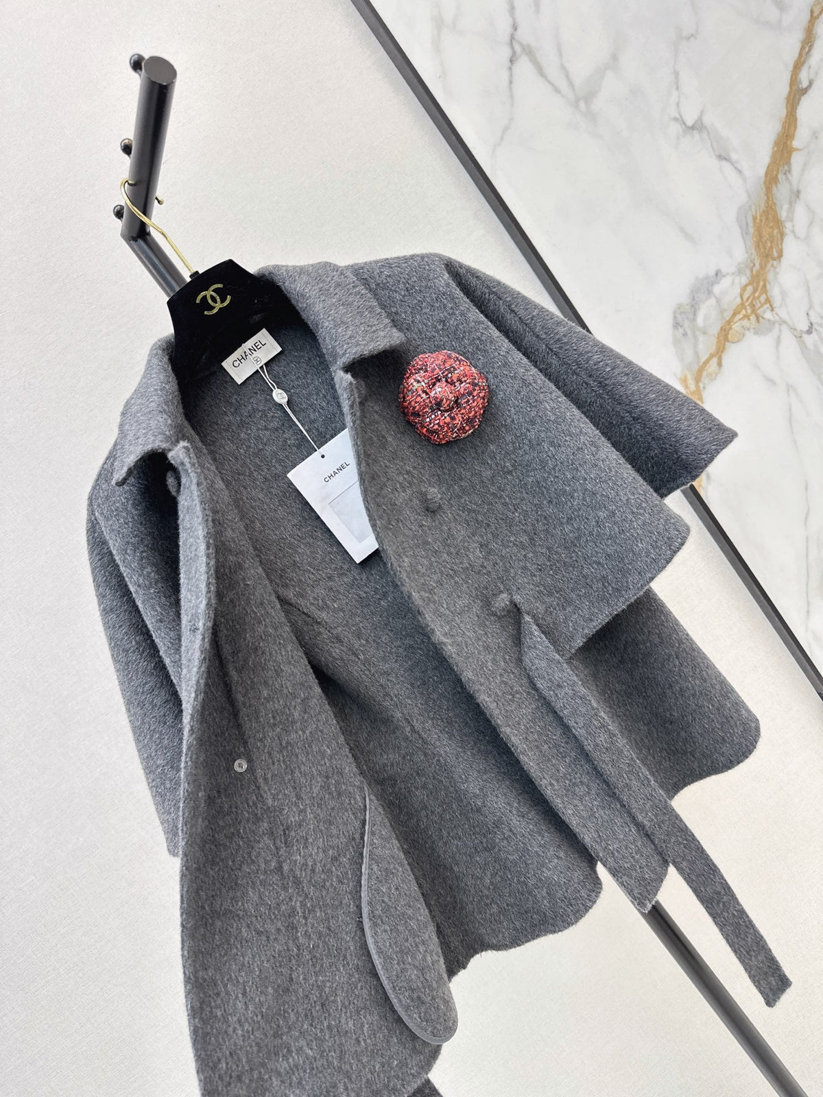 26Latest Autumn/Winter Double-Faced Wool-Blend Cropped Cape Coat